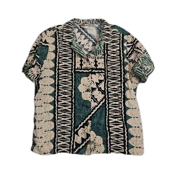 The Hawaiian Original Other - Hilo Hattie Hawaiian Shirt Adult XL Made In Hawaii READ